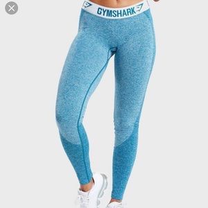 Gym shark blue flex leggings